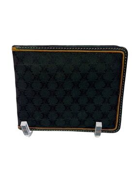 Celine Black Canvas Bifold Wallet - some corner wear